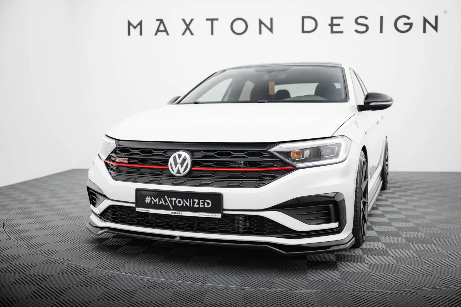 Front Splitter V.2 compatible with Volkswagen Jetta GLI Mk7
