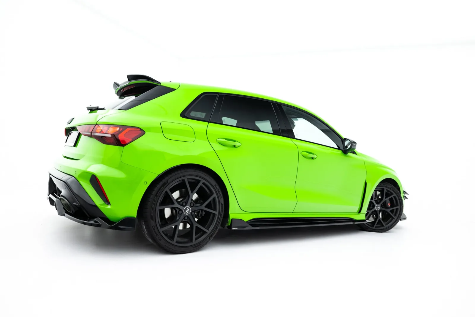 Side Skirts Diffusers V.2 compatible with Audi RS3 Sportback 8Y Facelift