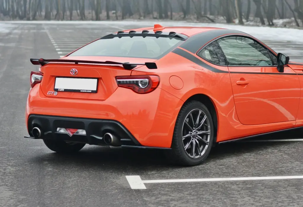 Rear Side Splitters V.1 compatible with Toyota GT86 Facelift