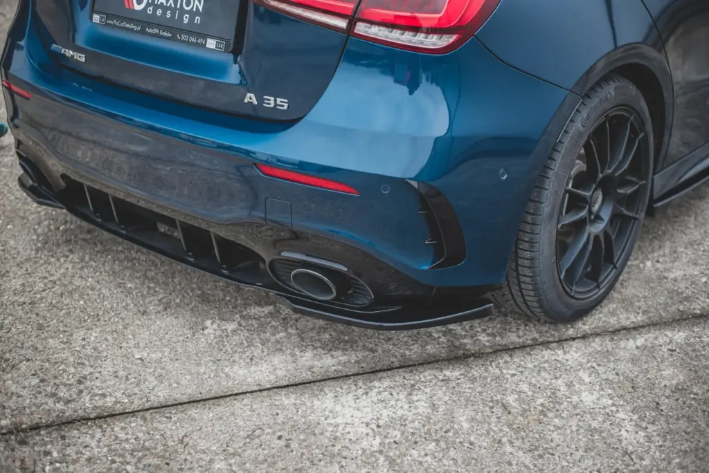 Rear Side Splitters compatible with Mercedes A35 AMG Aero Hatchback W177