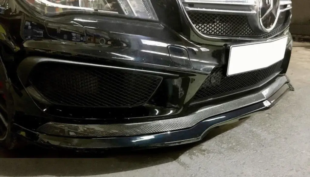 Front Splitter compatible with Mercedes CLA 45 AMG C117 Pre-Facelift V.1