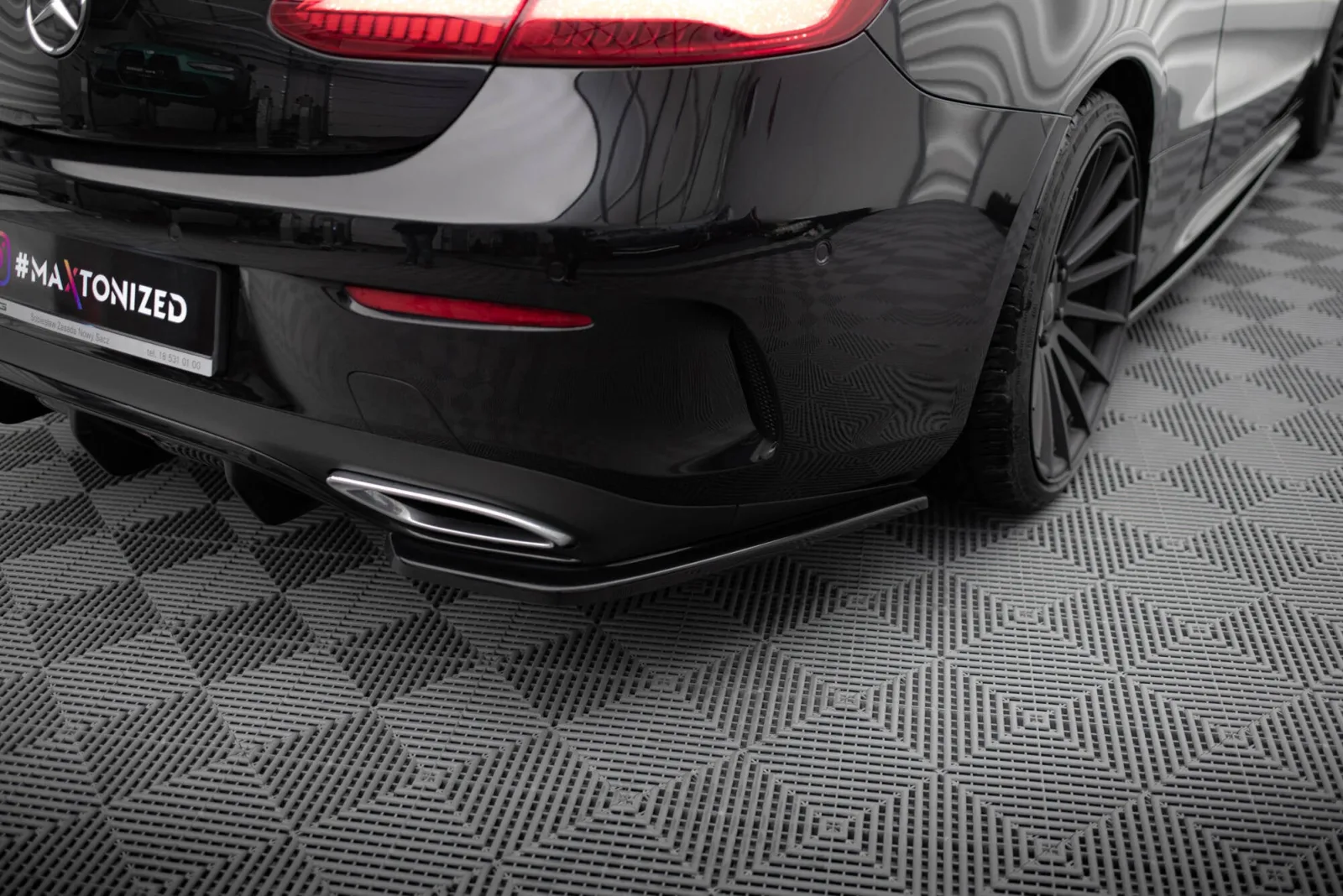 Rear Side Splitters compatible with Mercedes-Benz E-Class W213 Coupe(C238) / Cabriolet (A238) AMG-Line