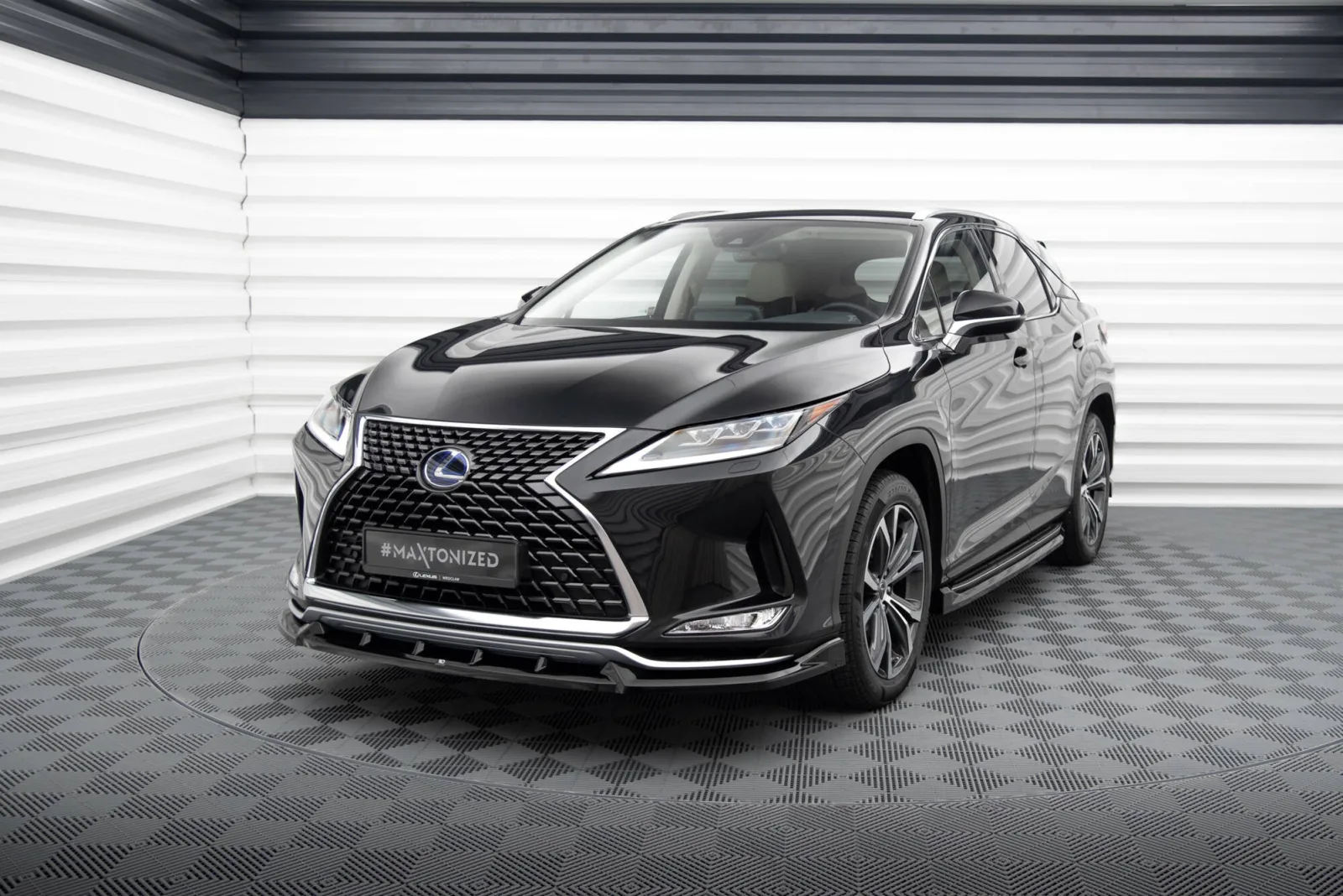 Front Splitter compatible with Lexus RX Mk4 Facelift
