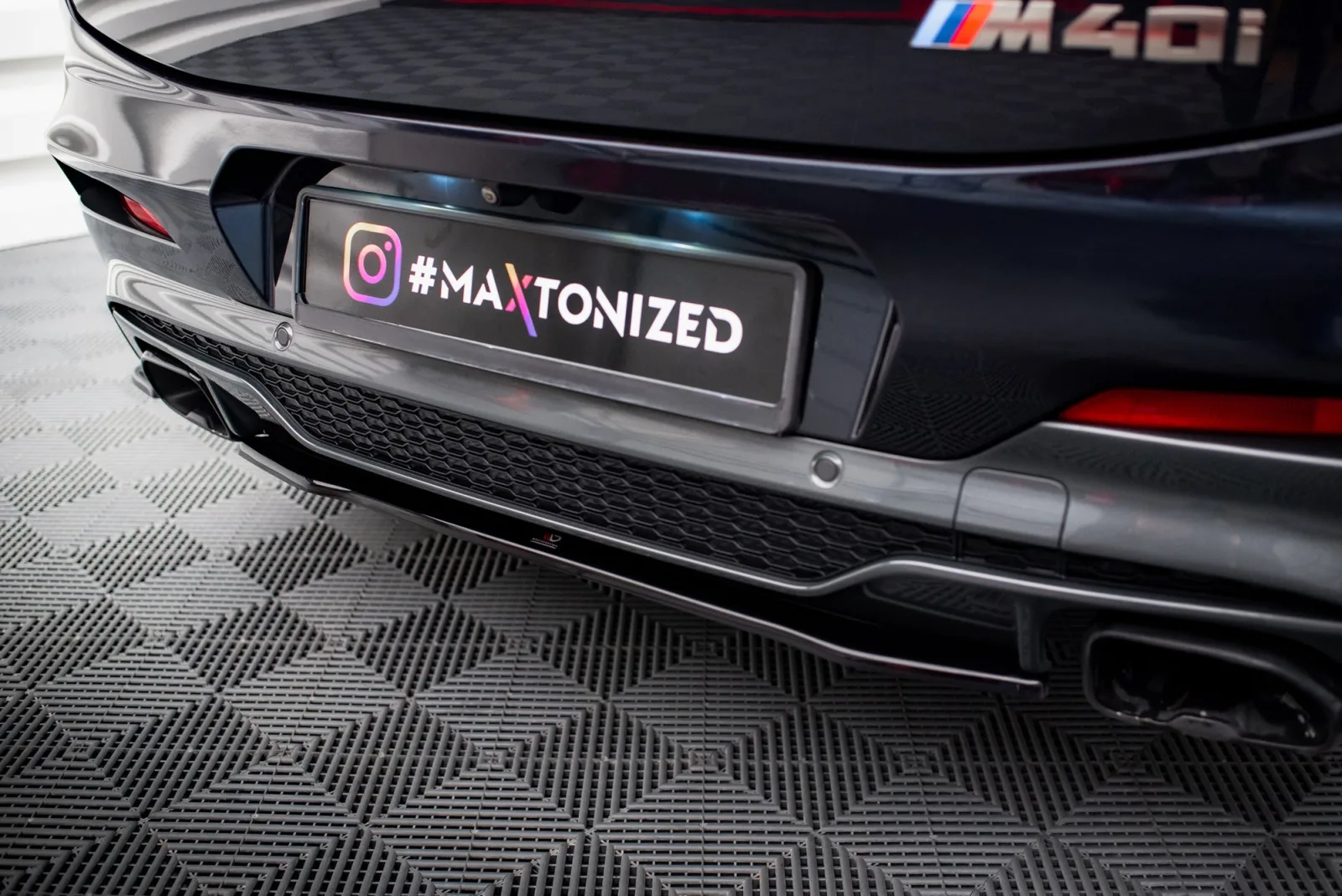 Rear Splitter compatible with BMW X4 M40i G02
