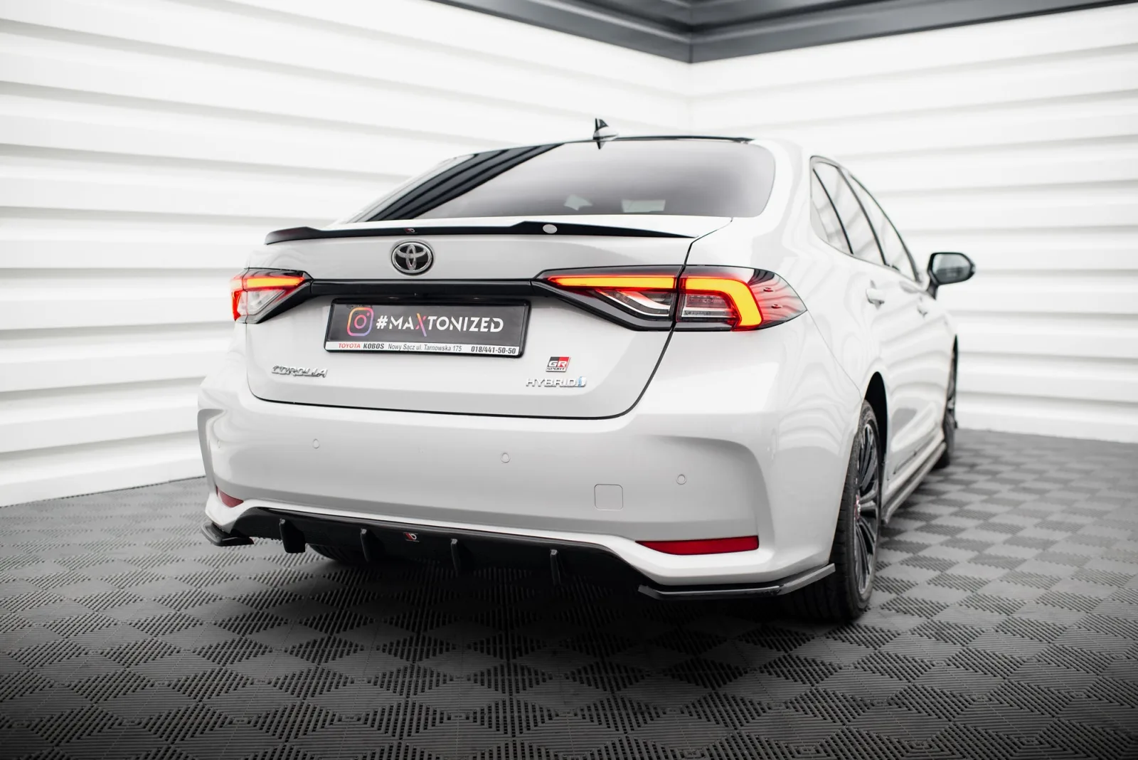 Rear Valance compatible with Toyota Corolla XII Sedan