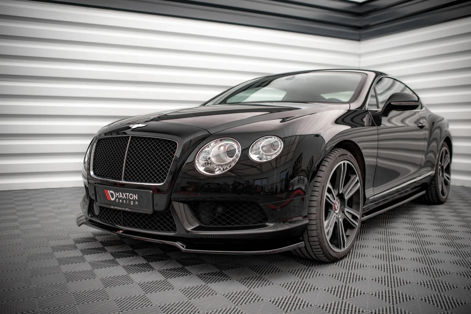 Front Splitter V.1 compatible with Bentley Continental GT V8 S Mk2