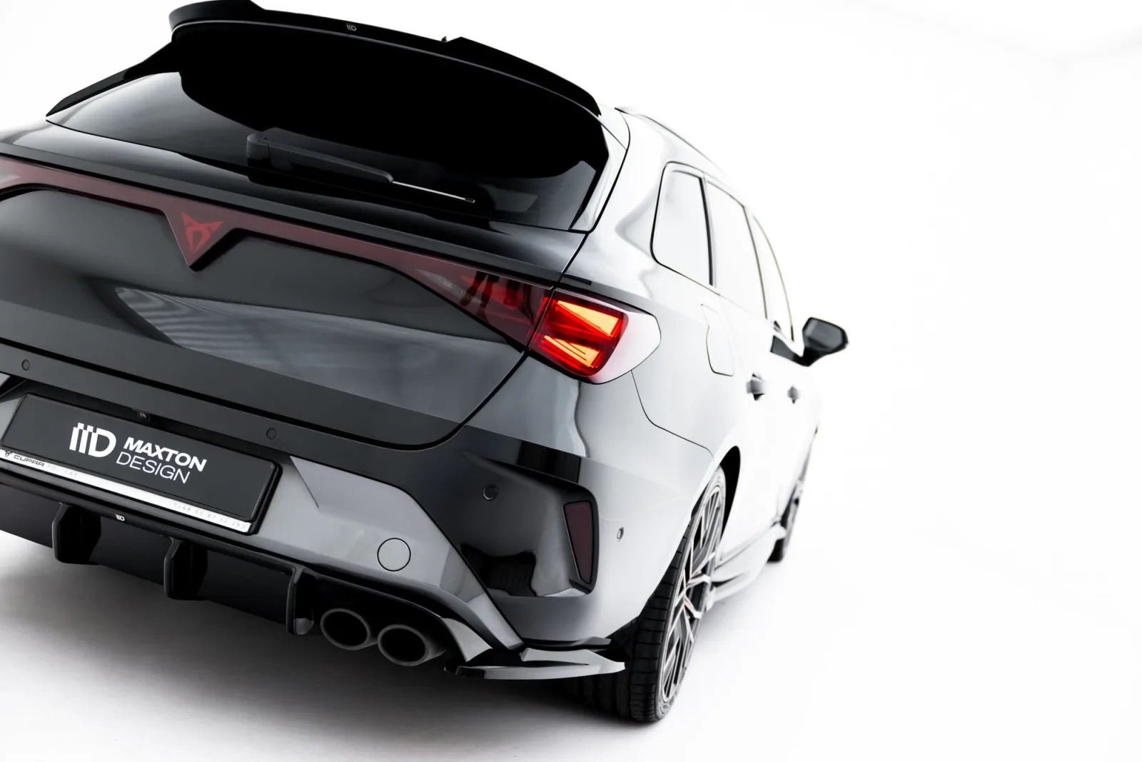 Rear Side Splitters V.6 compatible with Cupra Leon ST Mk1 Facelift
