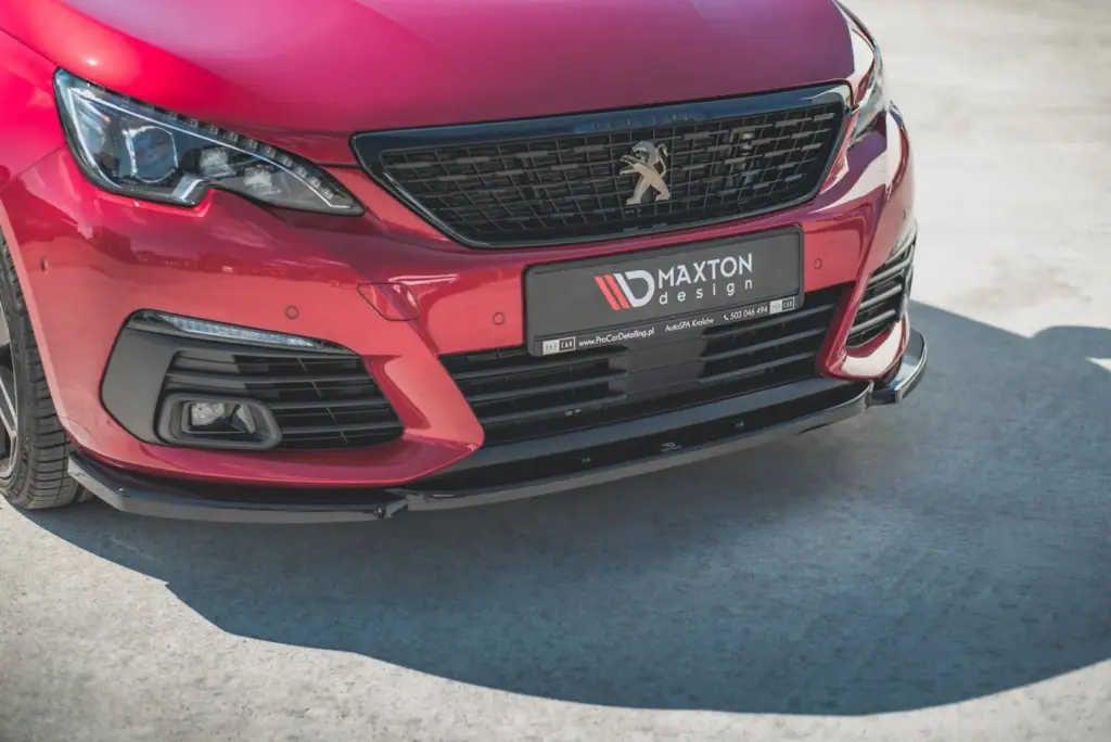 Front Splitter V.2 compatible with Peugeot 308 GT Mk2 Facelift