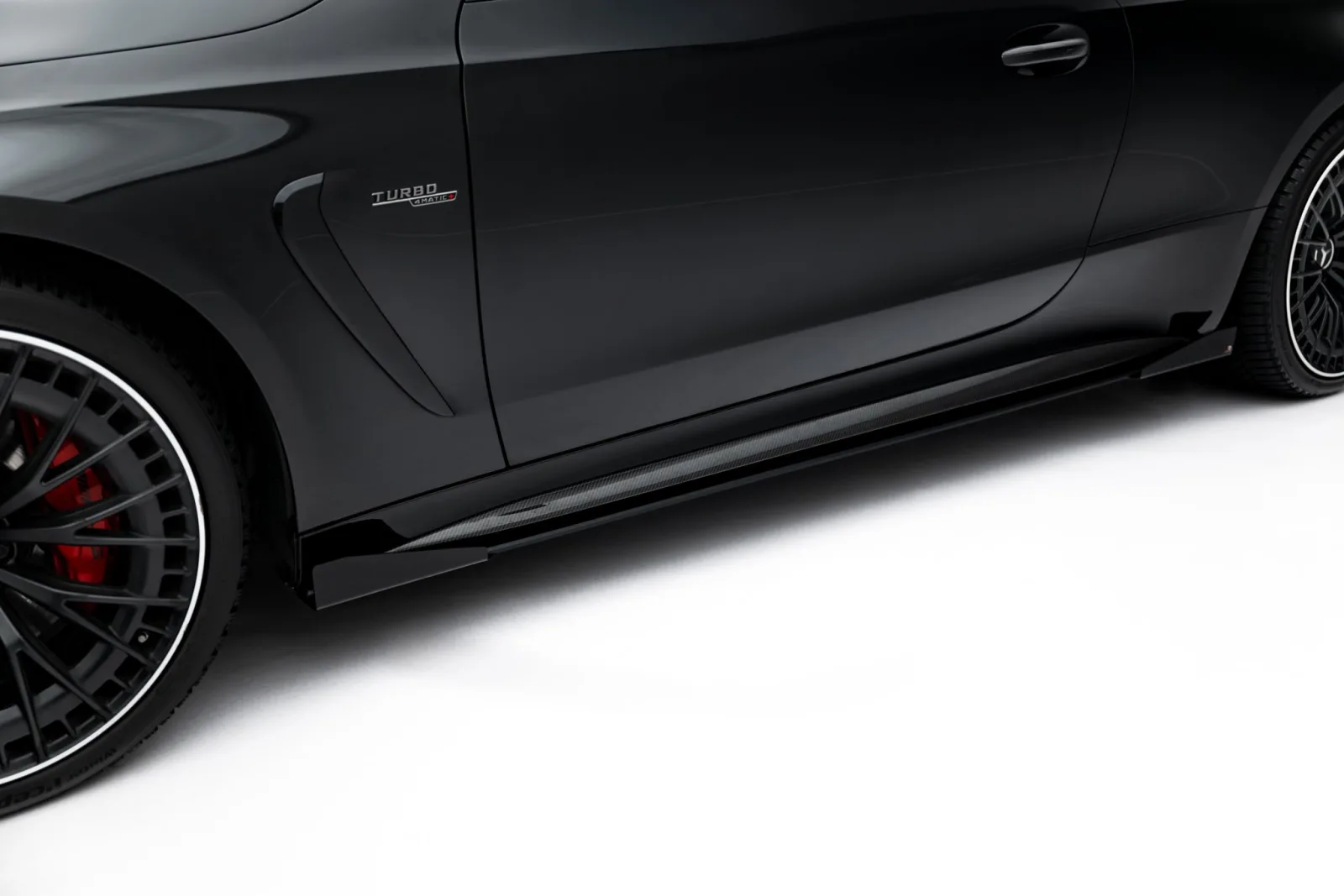 Side Skirts Diffusers Street Pro + Flaps compatible with Mercedes-AMG CLE 53 C236