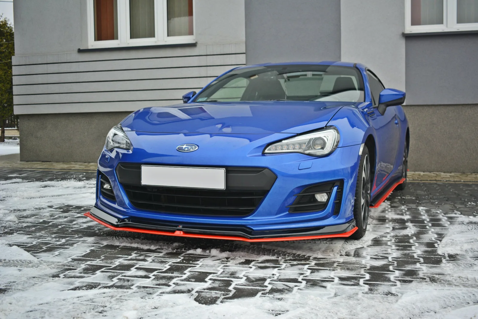 Front Splitter V.5 compatible with Subaru BRZ Mk1 Facelift