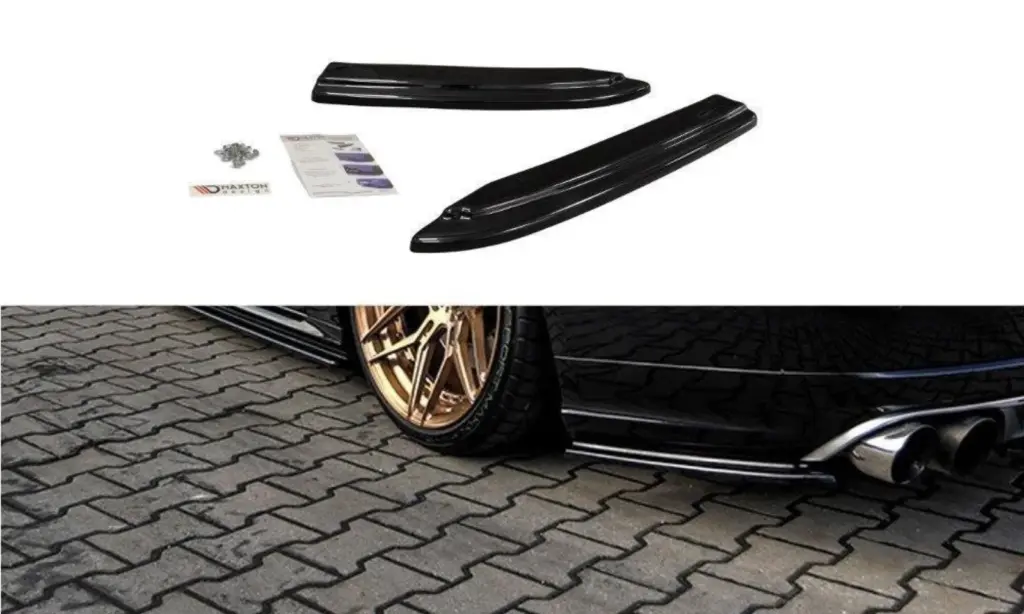 Rear Side Splitters compatible with Audi S8 D4 FL