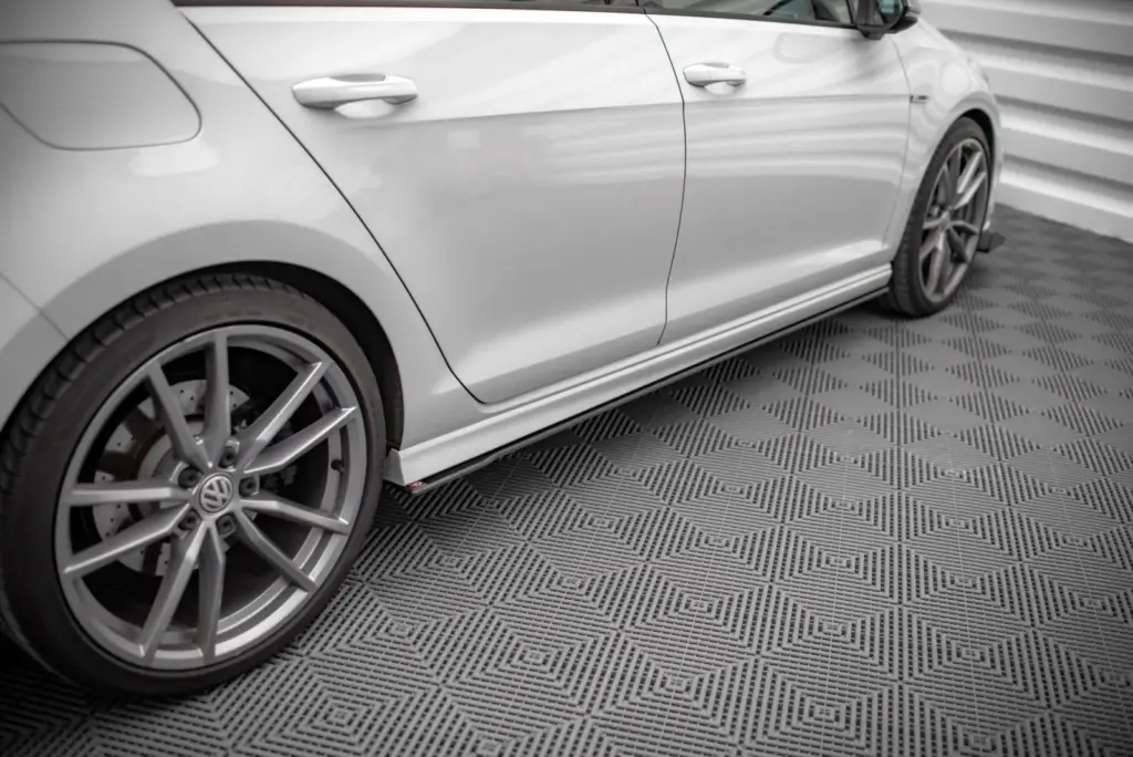 Side Skirts Diffusers Street Pro compatible with Volkswagen Golf R Mk7