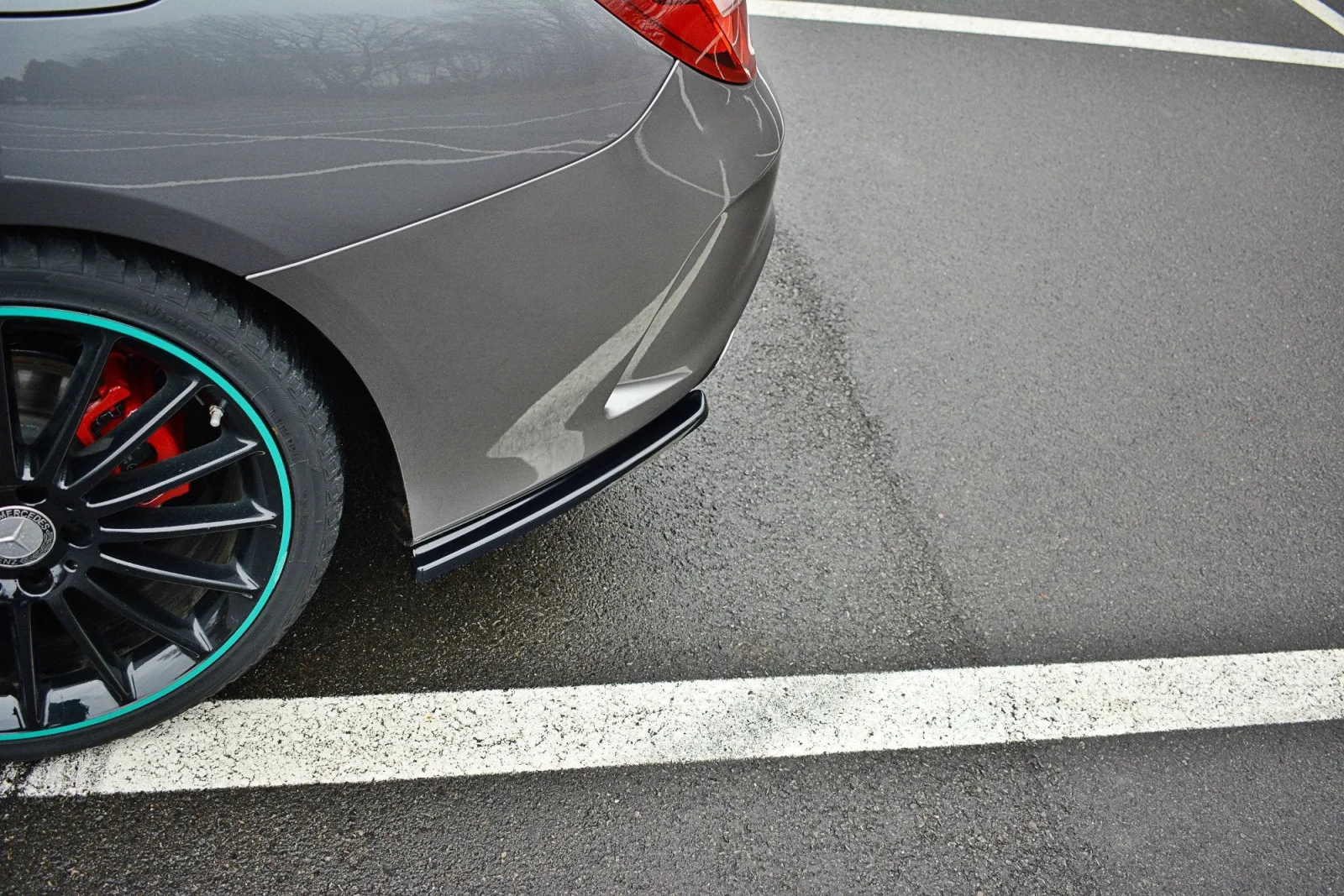Rear Side Splitters compatible with Mercedes-Benz CLA AMG-Line C117