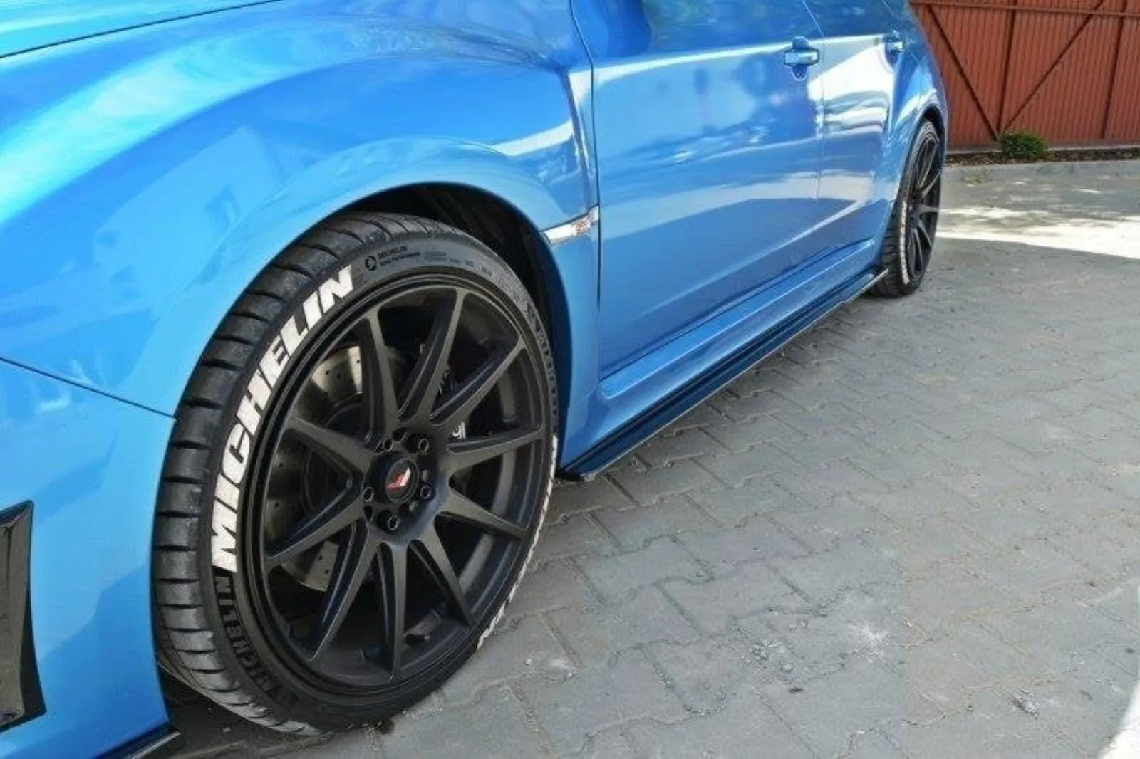 Side Skirts Diffusers compatible with Subaru Impreza WRX STI Mk3