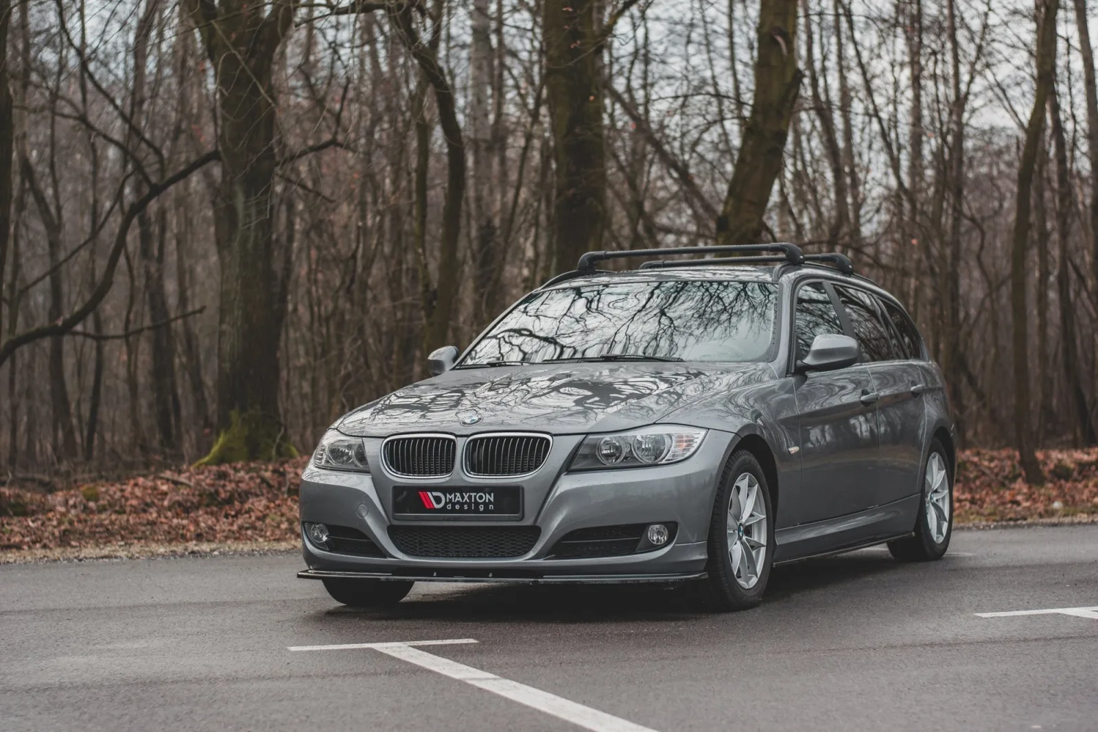 Front Splitter V.2 compatible with BMW 3 E90/E91 Facelift