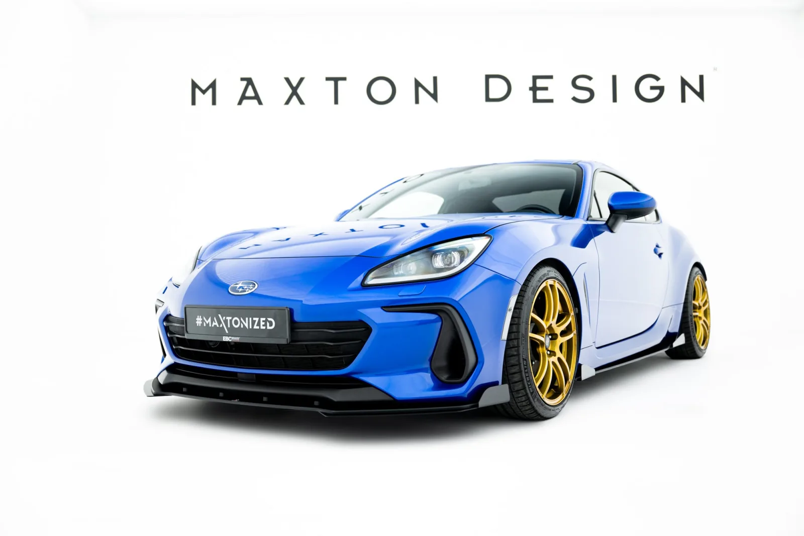 Front Splitter Street Pro + Flaps compatible with Subaru BRZ Mk2