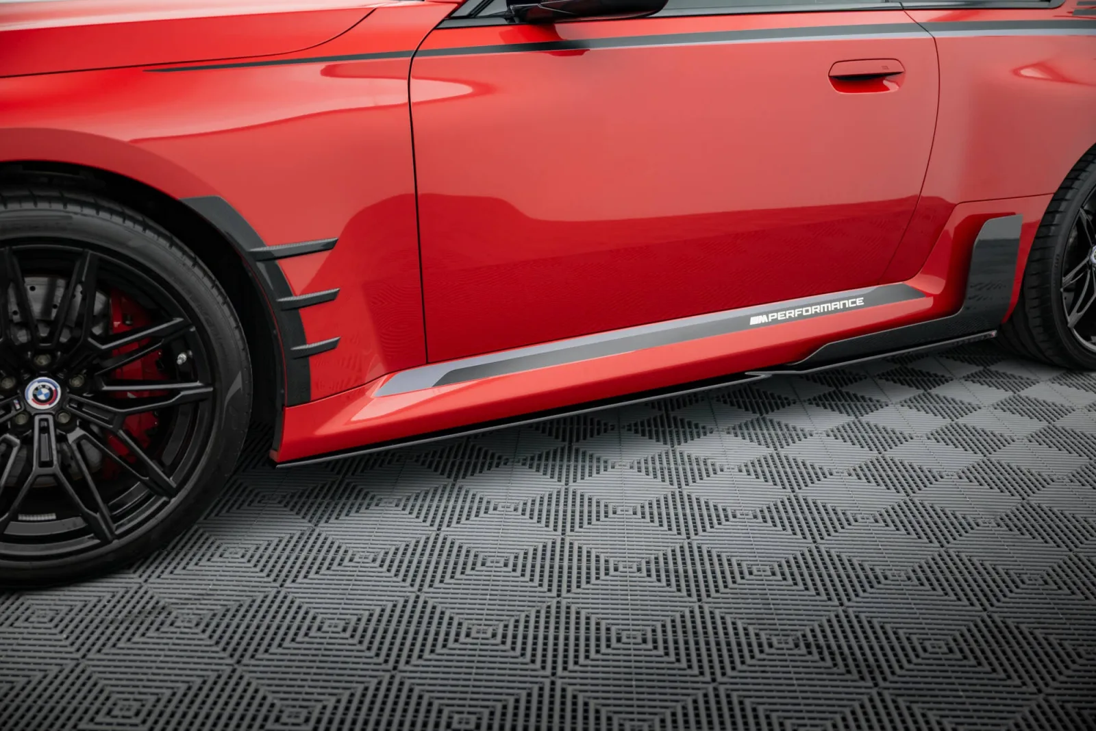 Side Skirts Diffusers compatible with BMW M2 M-Performance G87