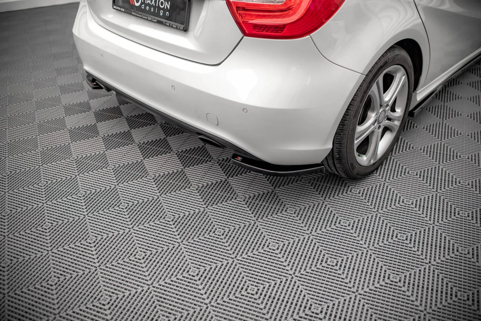 Rear Side Splitters V.2 compatible with Mercedes-Benz A W176