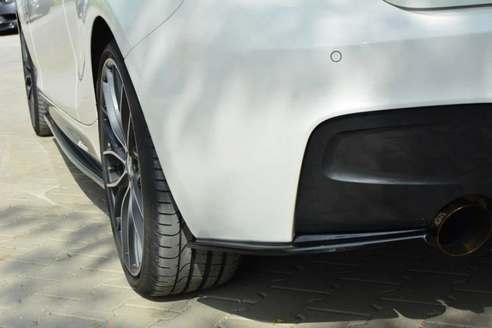 Rear Side Splitters compatible with BMW 1 F20 M-Power Pre-Facelift
