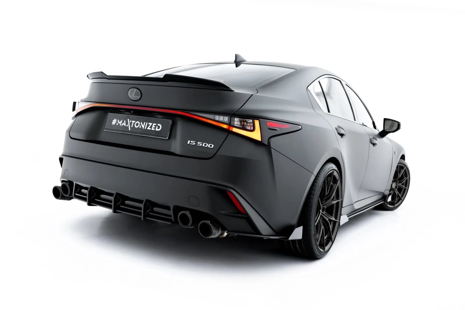 Rear Diffuser Street Pro compatible with Lexus IS 500 Mk3 Facelift 2 (XE30)