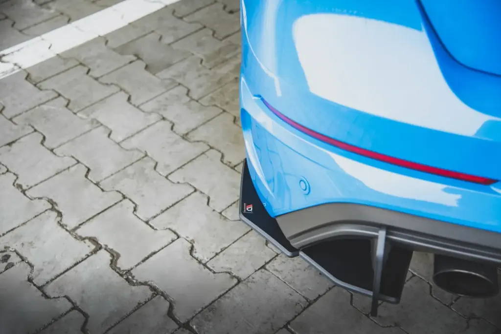 Rear Side Splitters Street Pro compatible with Ford Focus RS Mk3