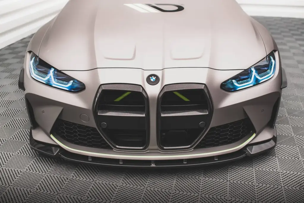 Prepreg Carbon Front Splitter V.1 compatible with BMW M4 G82 / G82 Facelift
