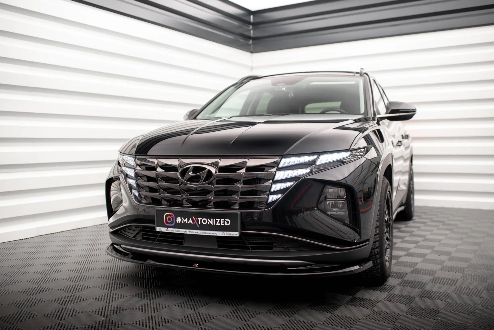 Front Splitter V.1 compatible with Hyundai Tucson Mk4