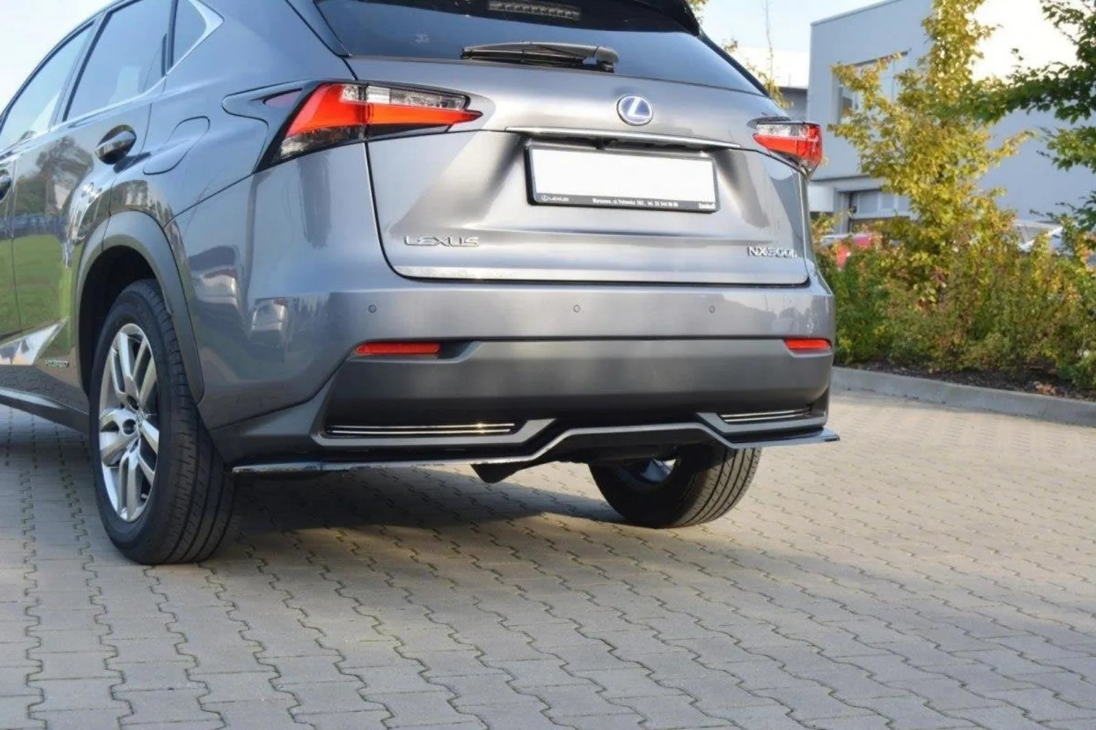 Rear Splitter compatible with Lexus NX Mk1 H (Without Diffuser)