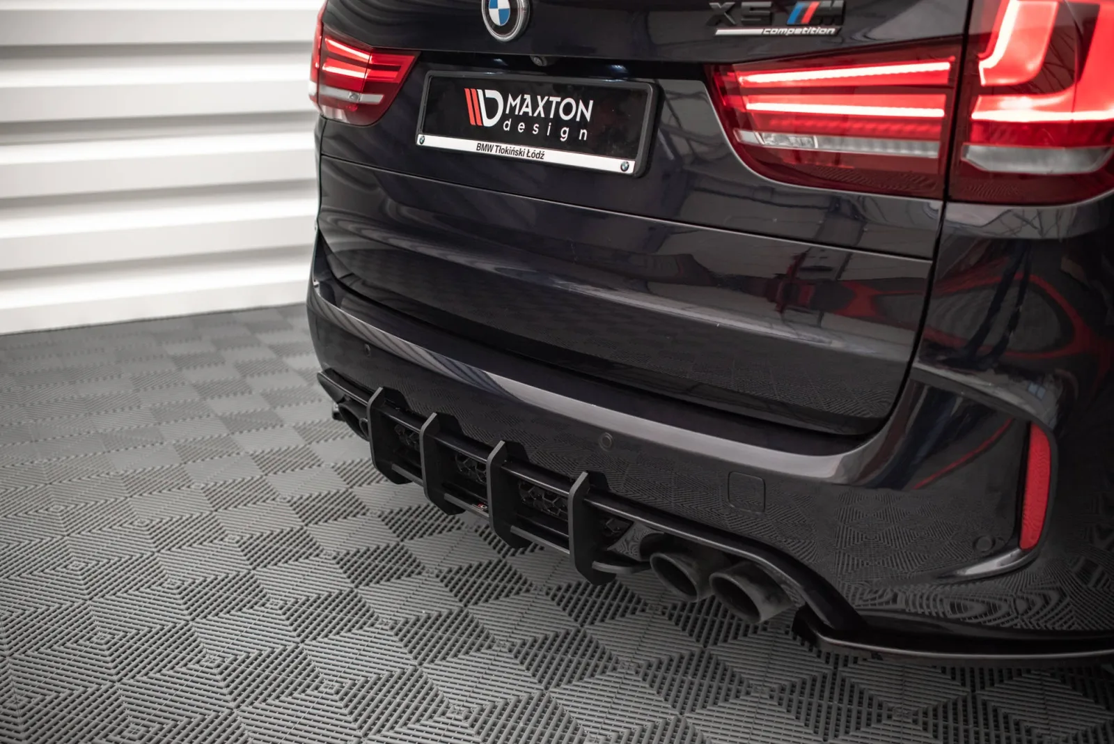 Rear Diffuser Street Pro compatible with BMW X5 M F85