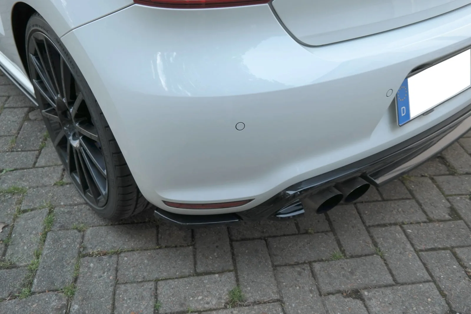 Rear Side Splitters compatible with Volkswagen Polo WRC Mk5