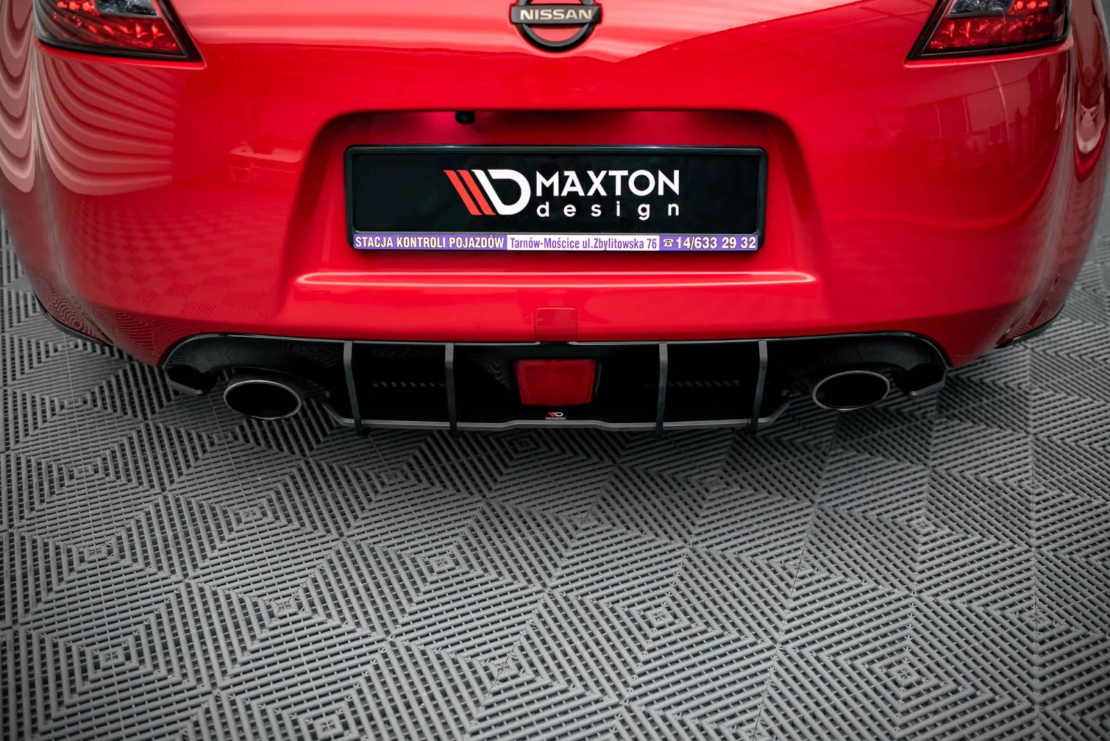 Rear Diffuser Street Pro compatible with Nissan 370Z