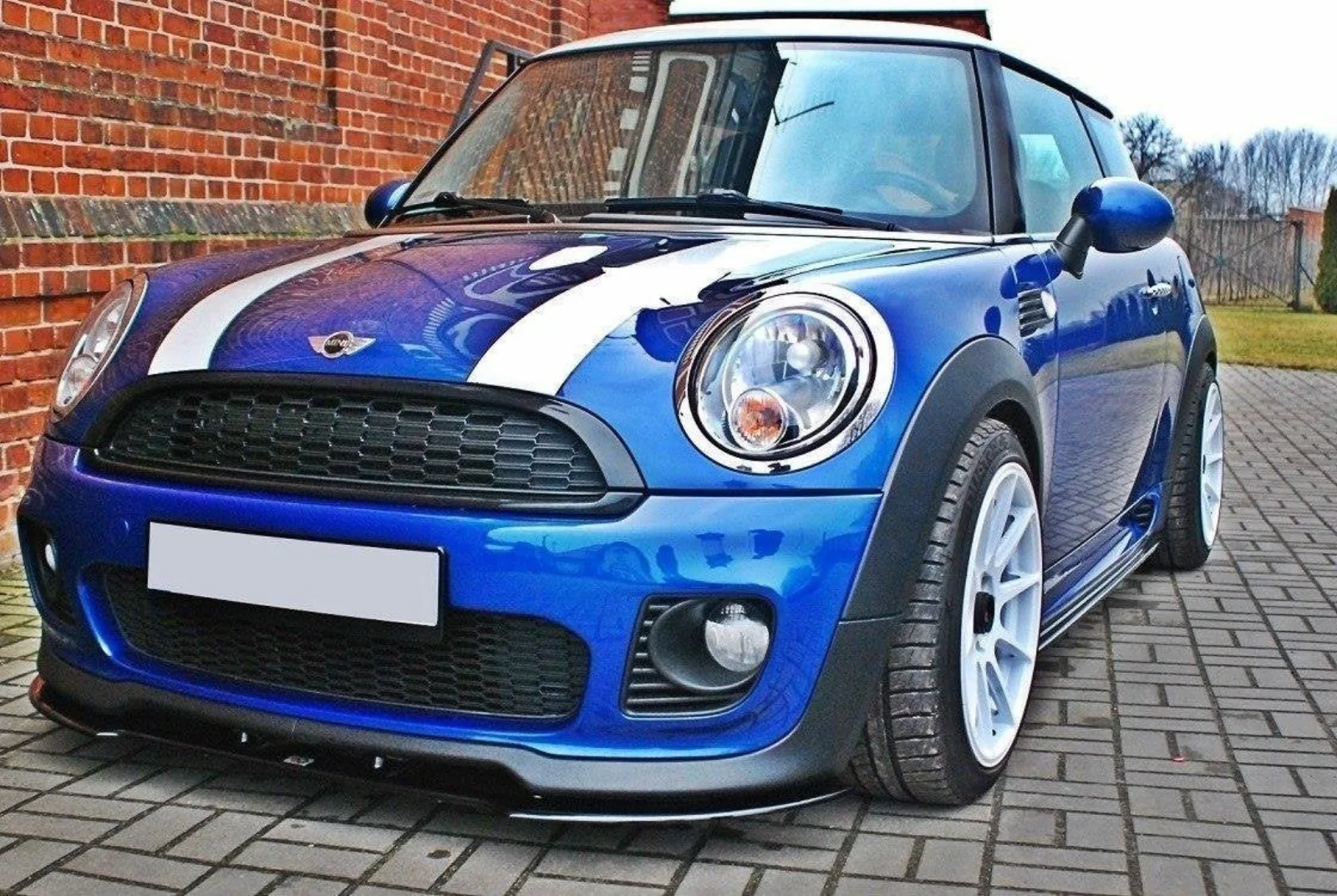 Front Splitter V.1 compatible with Mini Cooper R56 JCW