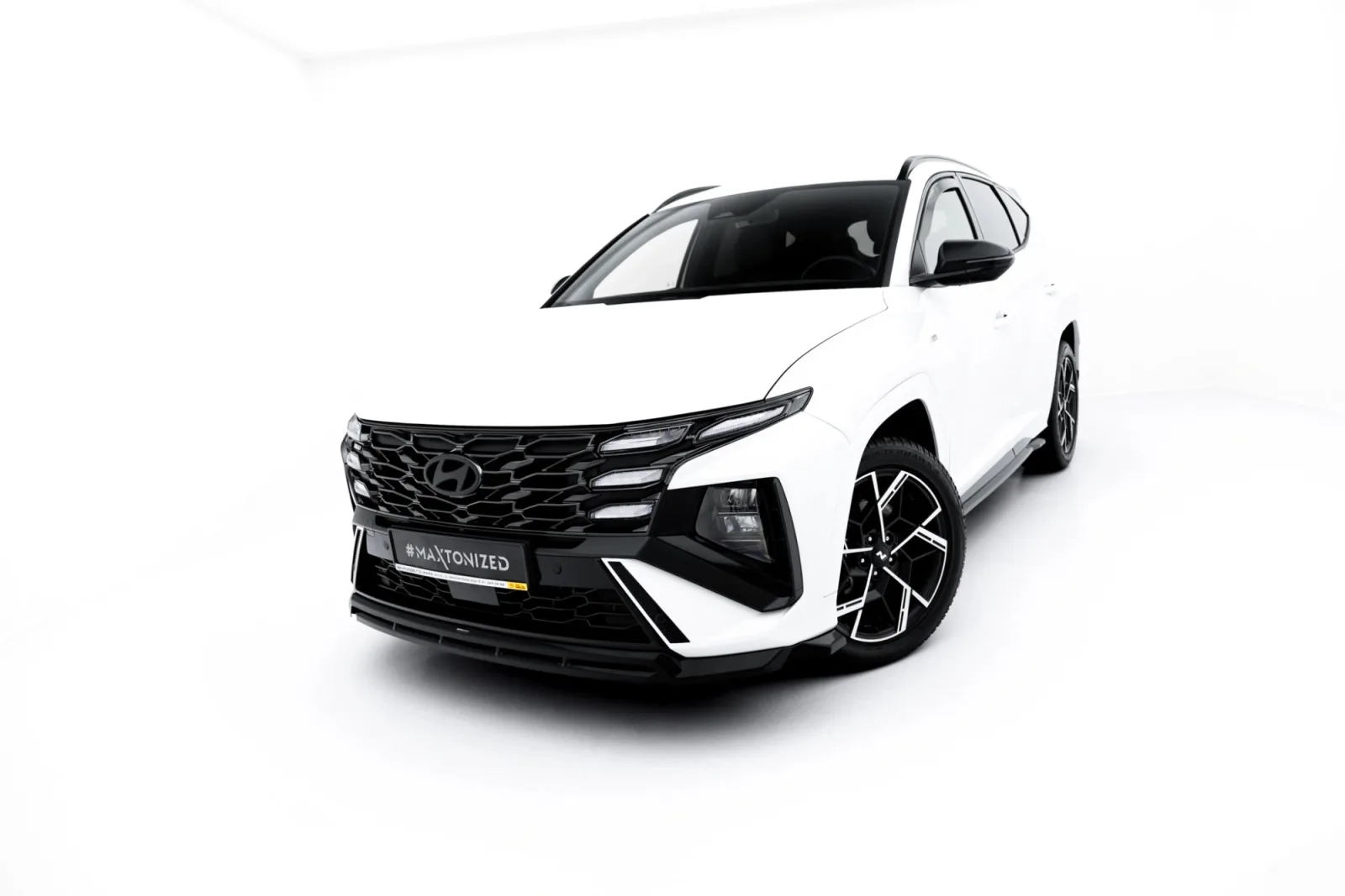 Front Splitter compatible with Hyundai Tucson N-Line Mk4 Facelift