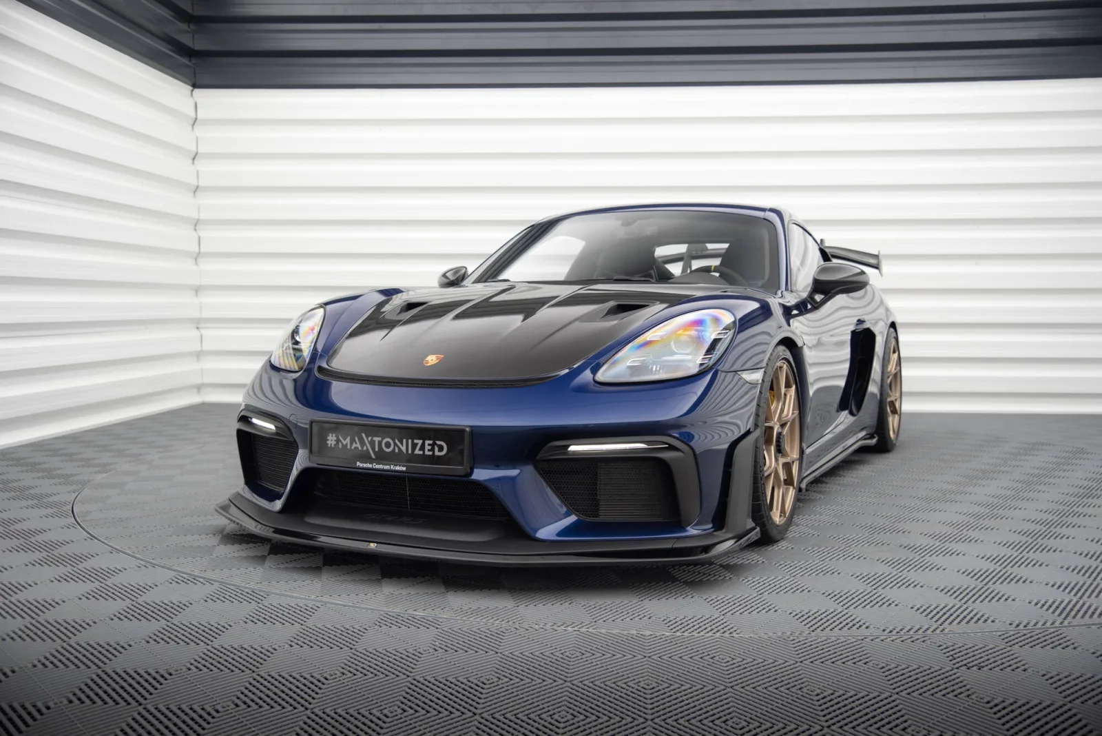 Front Splitter compatible with Porsche 718 Cayman GT4 RS 982c