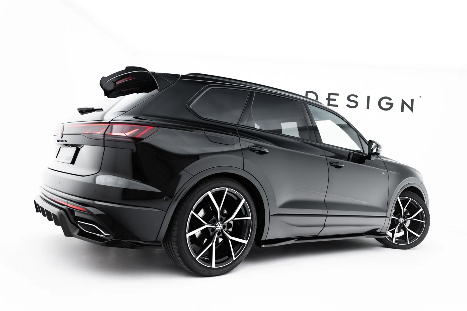 Side Skirts Diffusers compatible with Volkswagen Touareg R-Line Mk3 Facelift