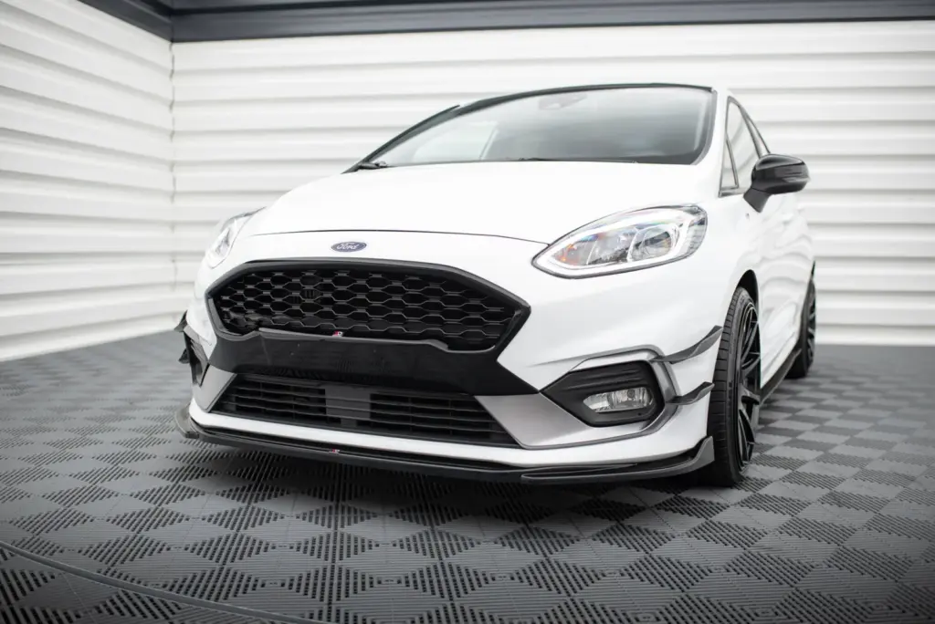Front Splitter V.4 compatible with Ford Fiesta Mk8 ST / ST-Line