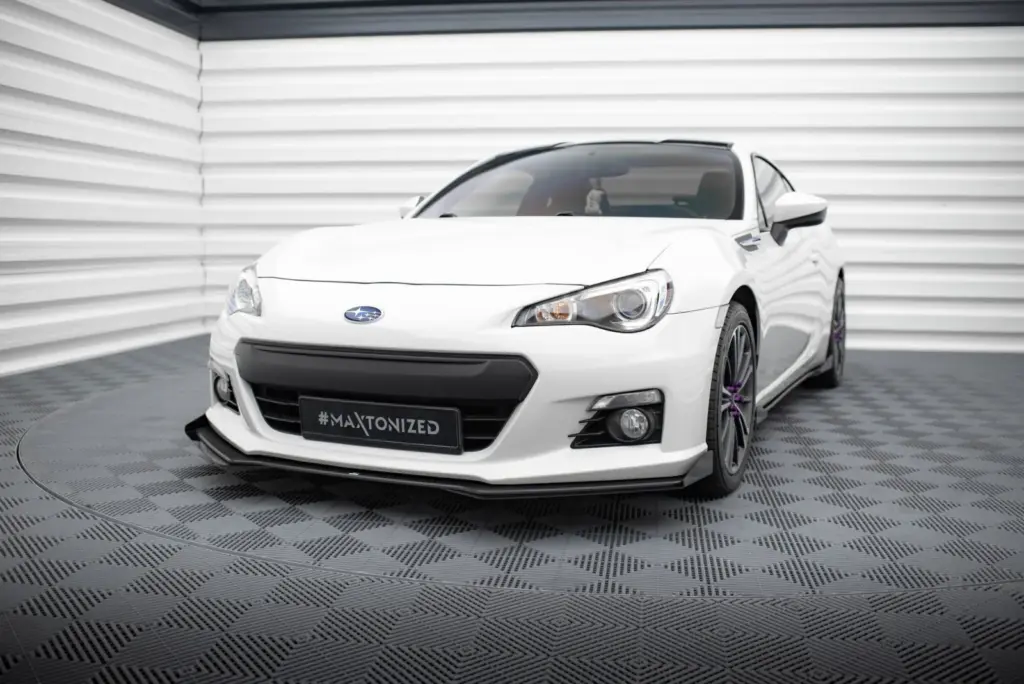 Front Splitter Street Pro + Flaps compatible with Subaru BRZ Mk1