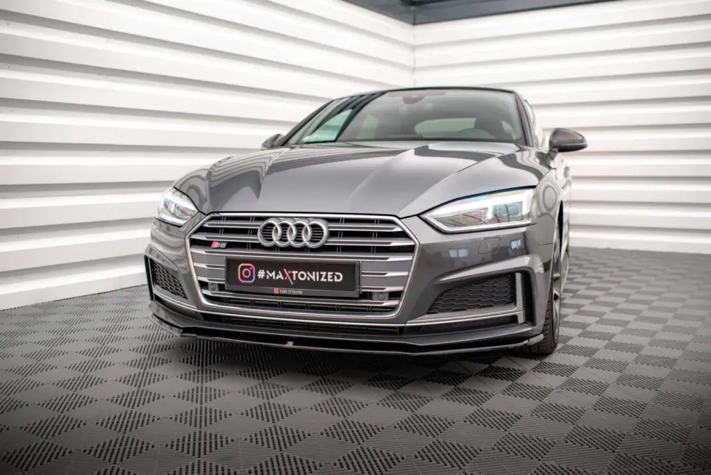 Front Splitter V.2 compatible with Audi S5 / A5 S-Line F5 Coupe / Sportback
