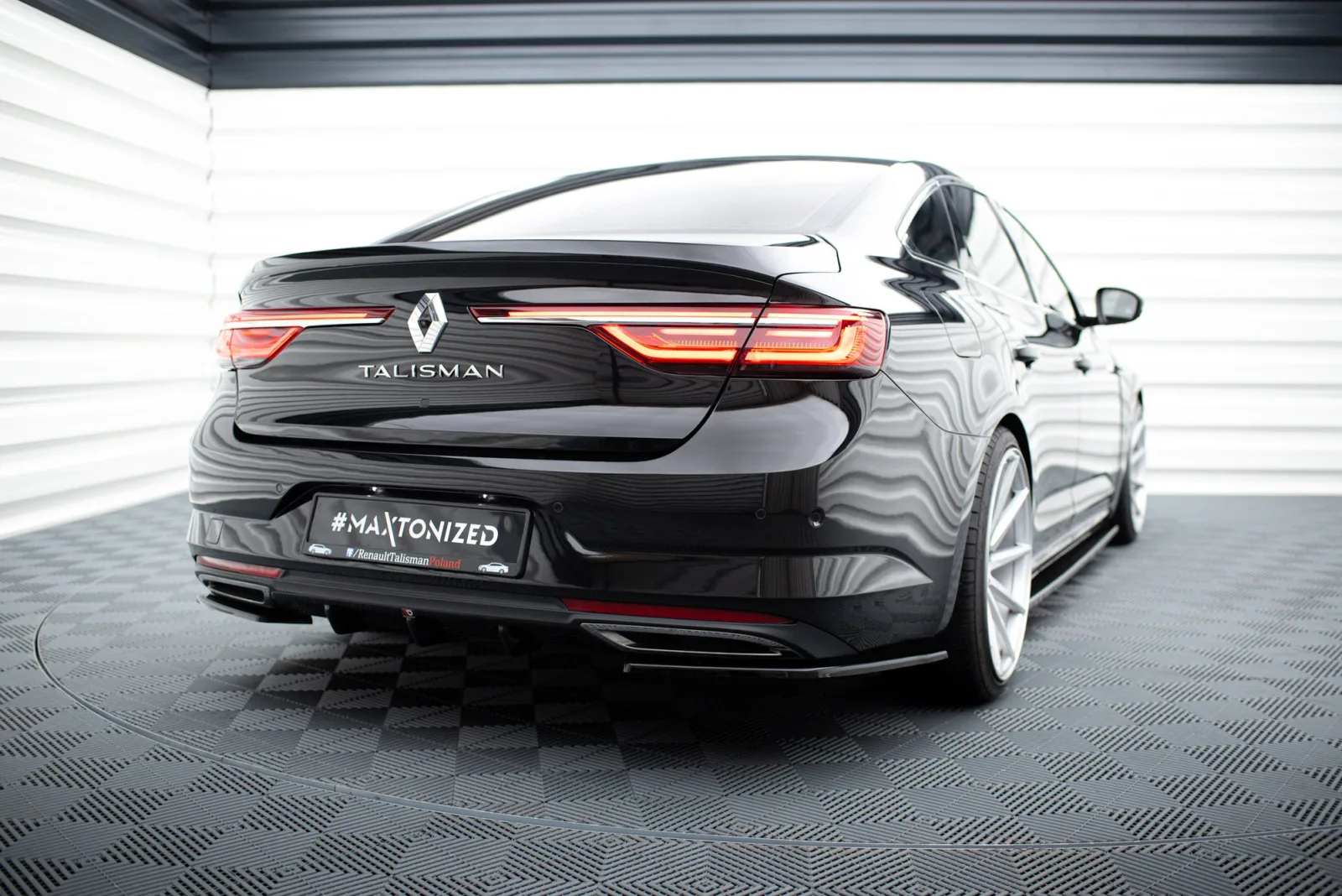 Rear Side Splitters compatible with Renault Talisman