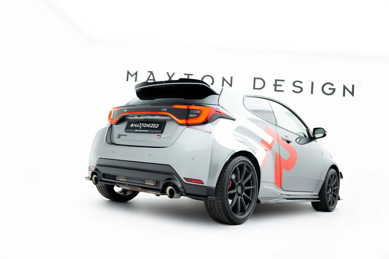 Rear Splitter compatible with Toyota GR Yaris Mk4 Facelift
