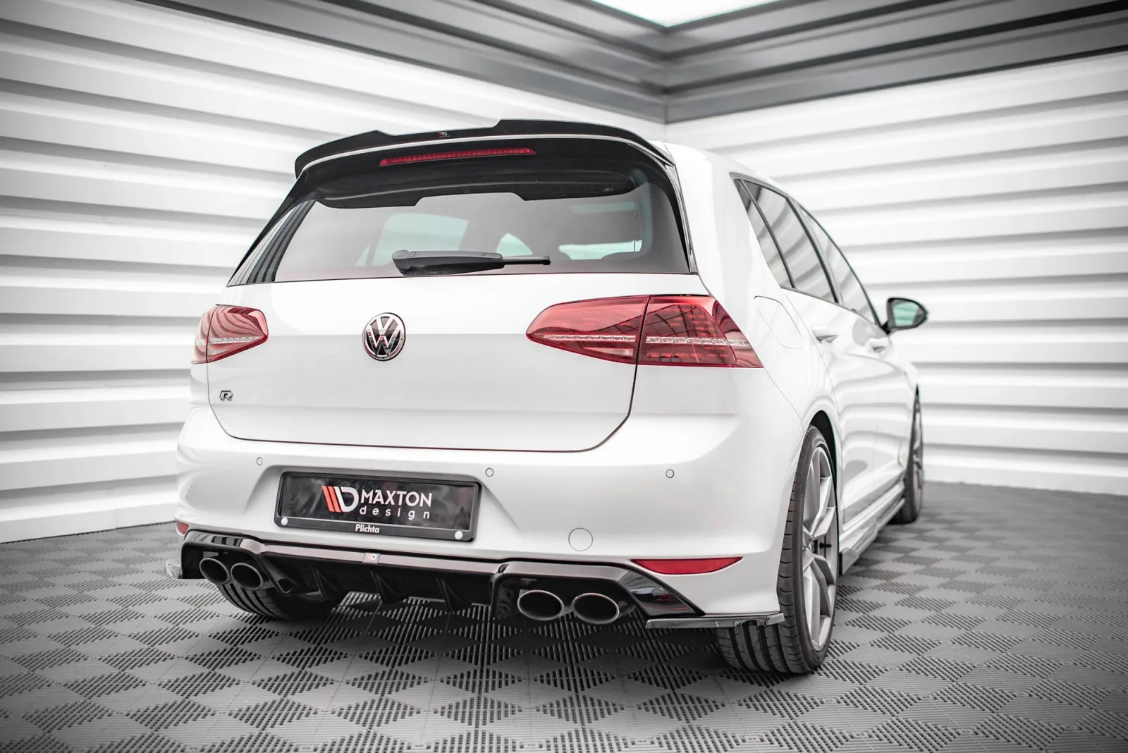 Rear Valance compatible with Volkswagen Golf R Mk7