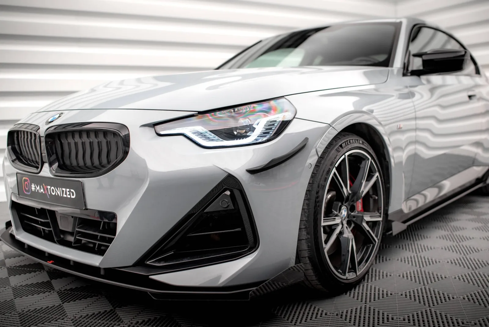 Canards compatible with BMW 2 Coupe M-Pack / M240i G42