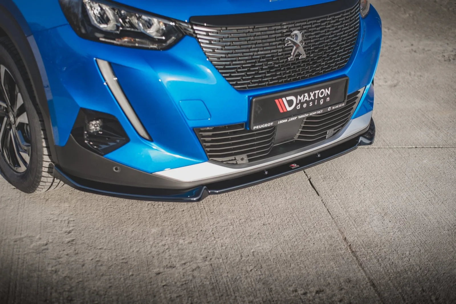 Front Splitter V.1 compatible with Peugeot 2008 Mk2