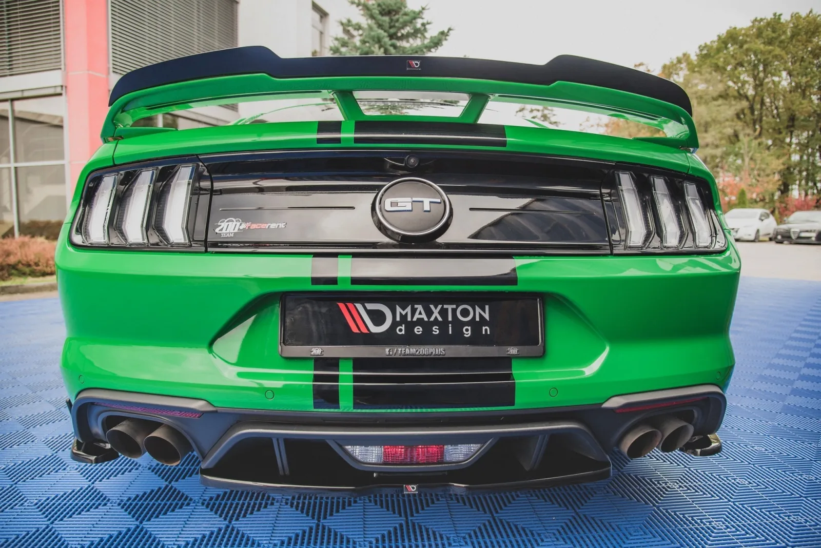 Rear Splitter compatible with Ford Mustang GT Mk6 Facelift