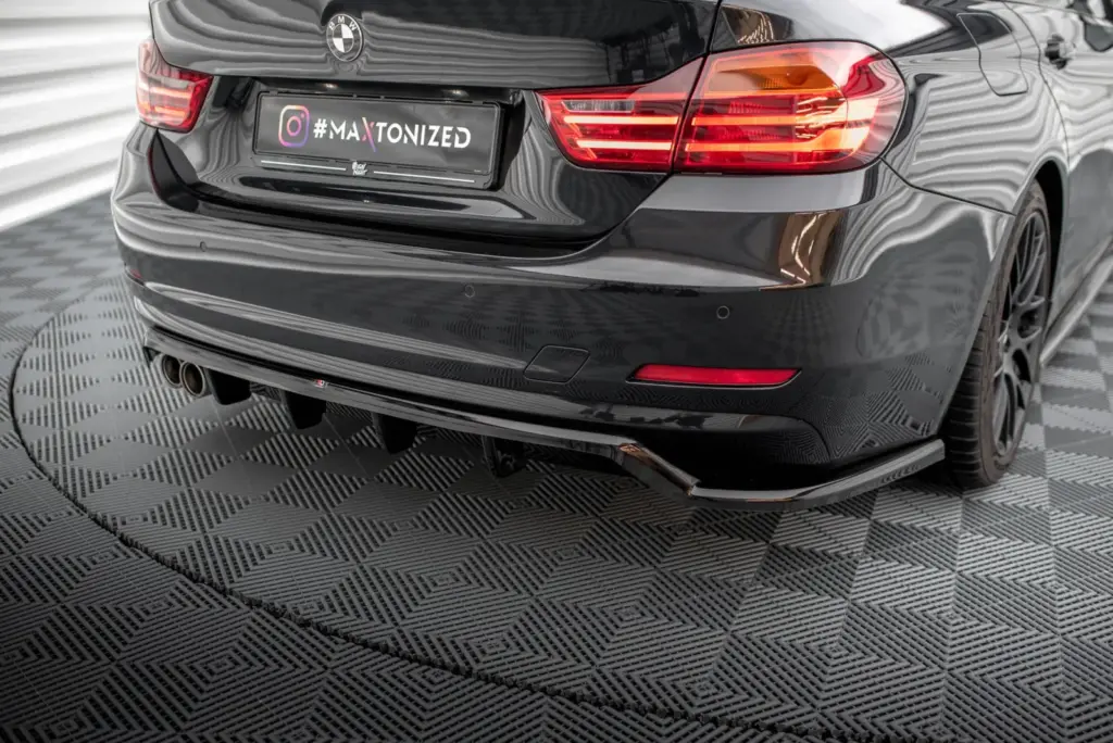 Rear Splitter (With Diffuser) compatible with BMW 4 Gran Coupe F36