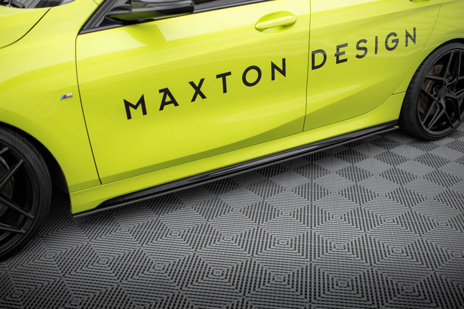Side Skirts Diffusers Street Pro compatible with BMW 1 M-Pack / M135i / 128ti F40