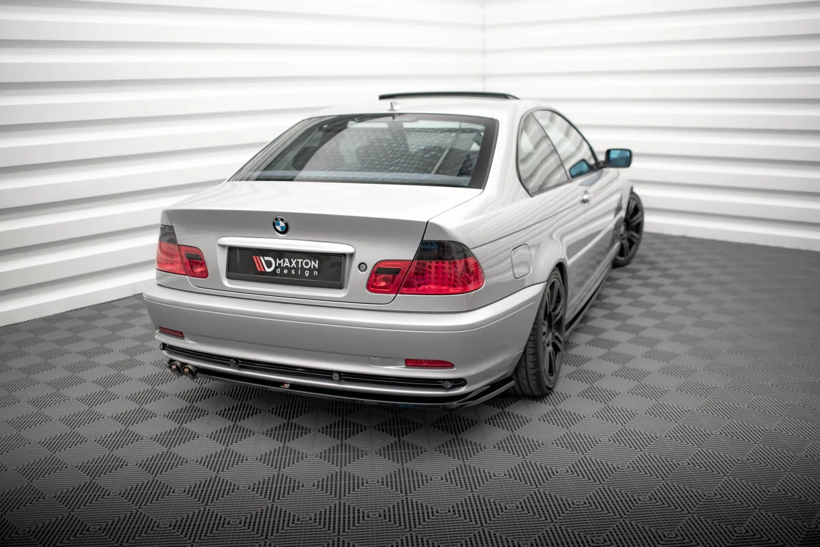 Rear Side Splitters compatible with BMW 3 Coupe E46