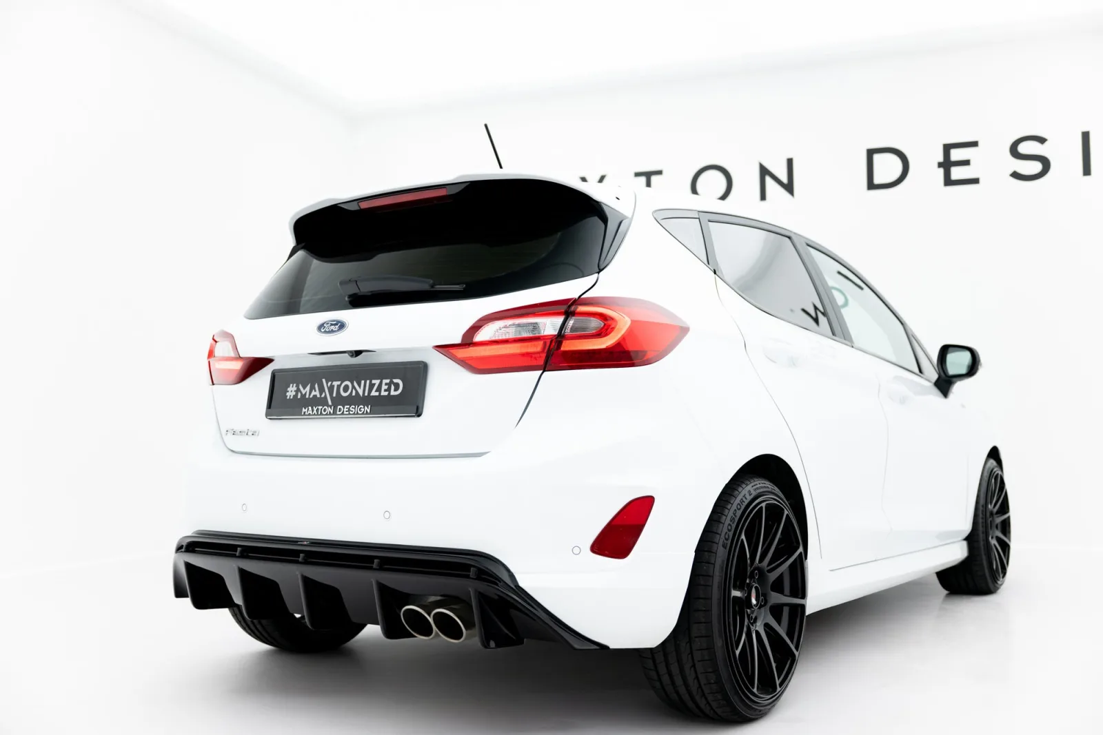 Rear Valance V.2 compatible with Ford FIesta Mk8 ST