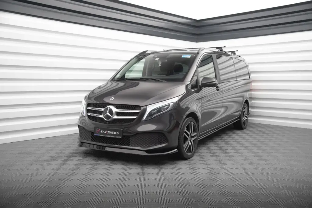Front Splitter V.1 compatible with Mercedes-Benz V-Class W447 Facelift