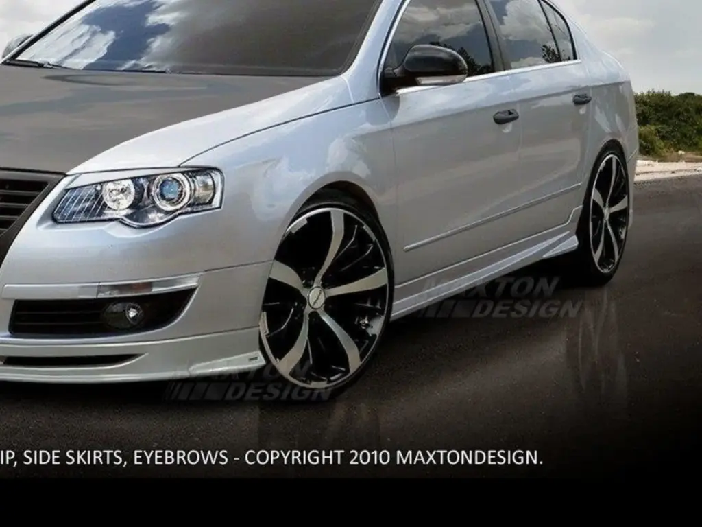 Side Skirts Diffusers compatible with VW Passat B6 (3C)